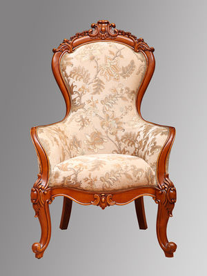 Elegant Mavi Klasik Koltuk