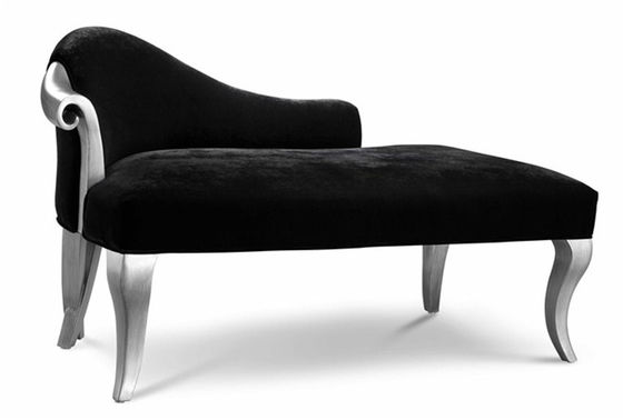İtalyan Tarzı Lüks Şezlong Masif Ahşap El Oyması Şezlong 1865*820*840mm
