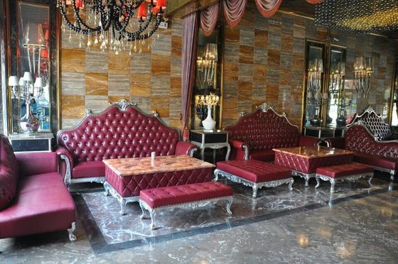 Köşe Ofis Oturma Odası L Şekilli Kanepe Seksiyonel KTV Otel Fransız Tarzı Kanepe